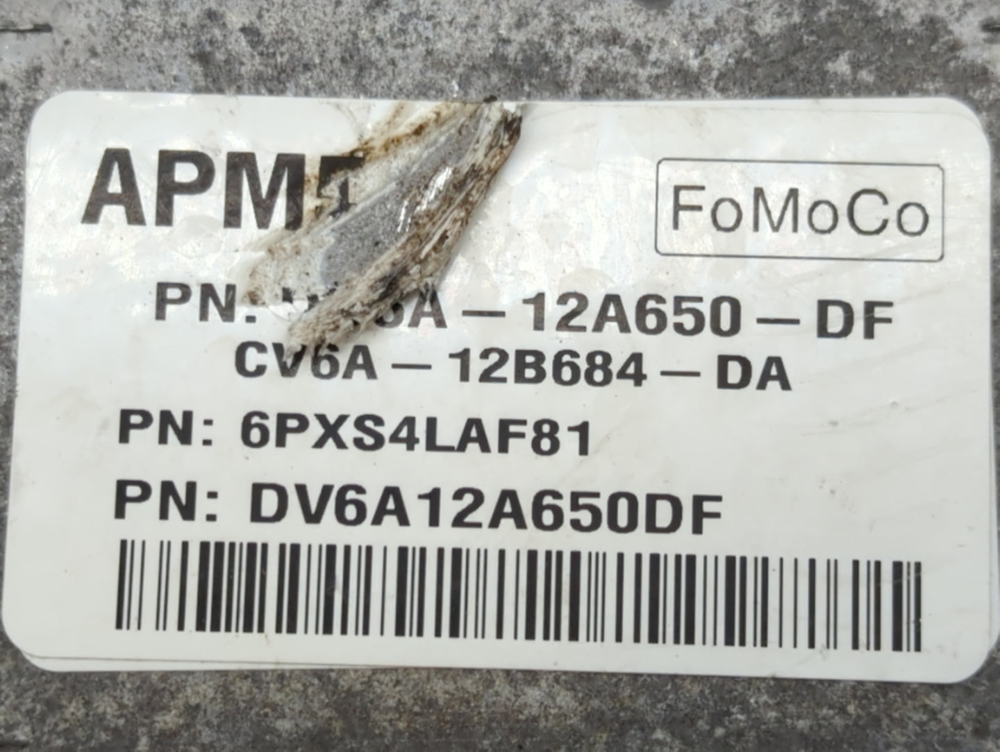 2011-2015 Mazda Cx-9 PCM Engine Control Computer ECU ECM PCU OEM P/N:BB4A-12B684-DA B50A-12A650-YA Fits OEM Used Auto Parts 
