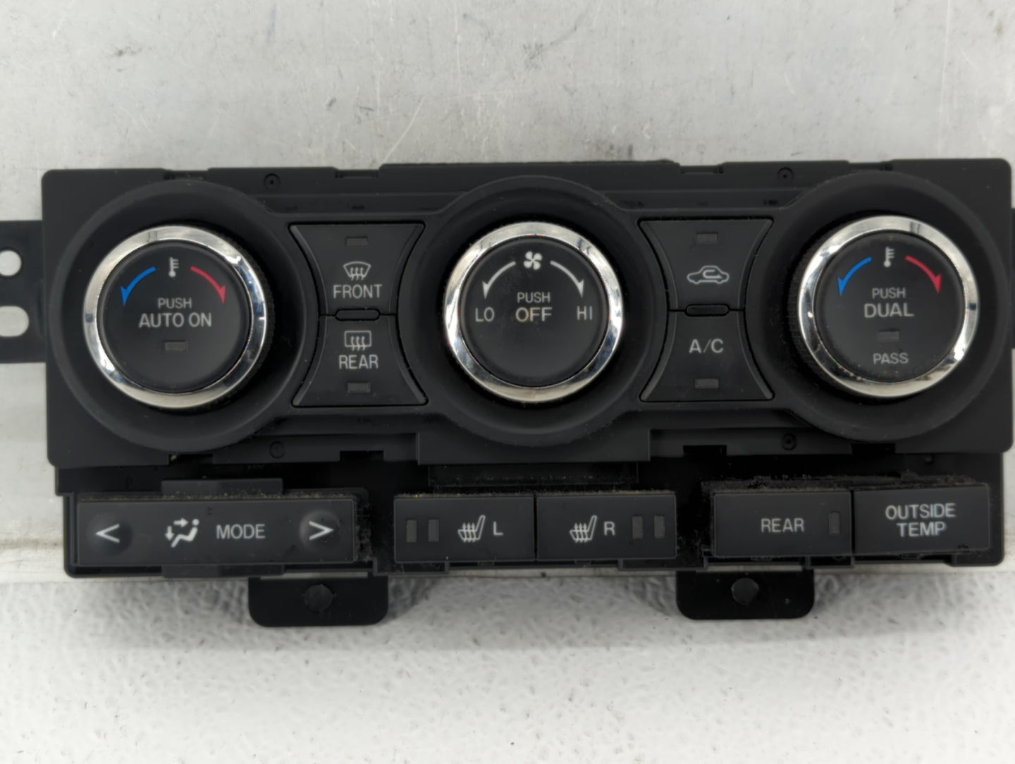 2010-2015 Mazda Cx-9 Climate Control Module Temperature AC/Heater Replacement P/N:TE70-61-190 Fits OEM Used Auto Parts - Oem