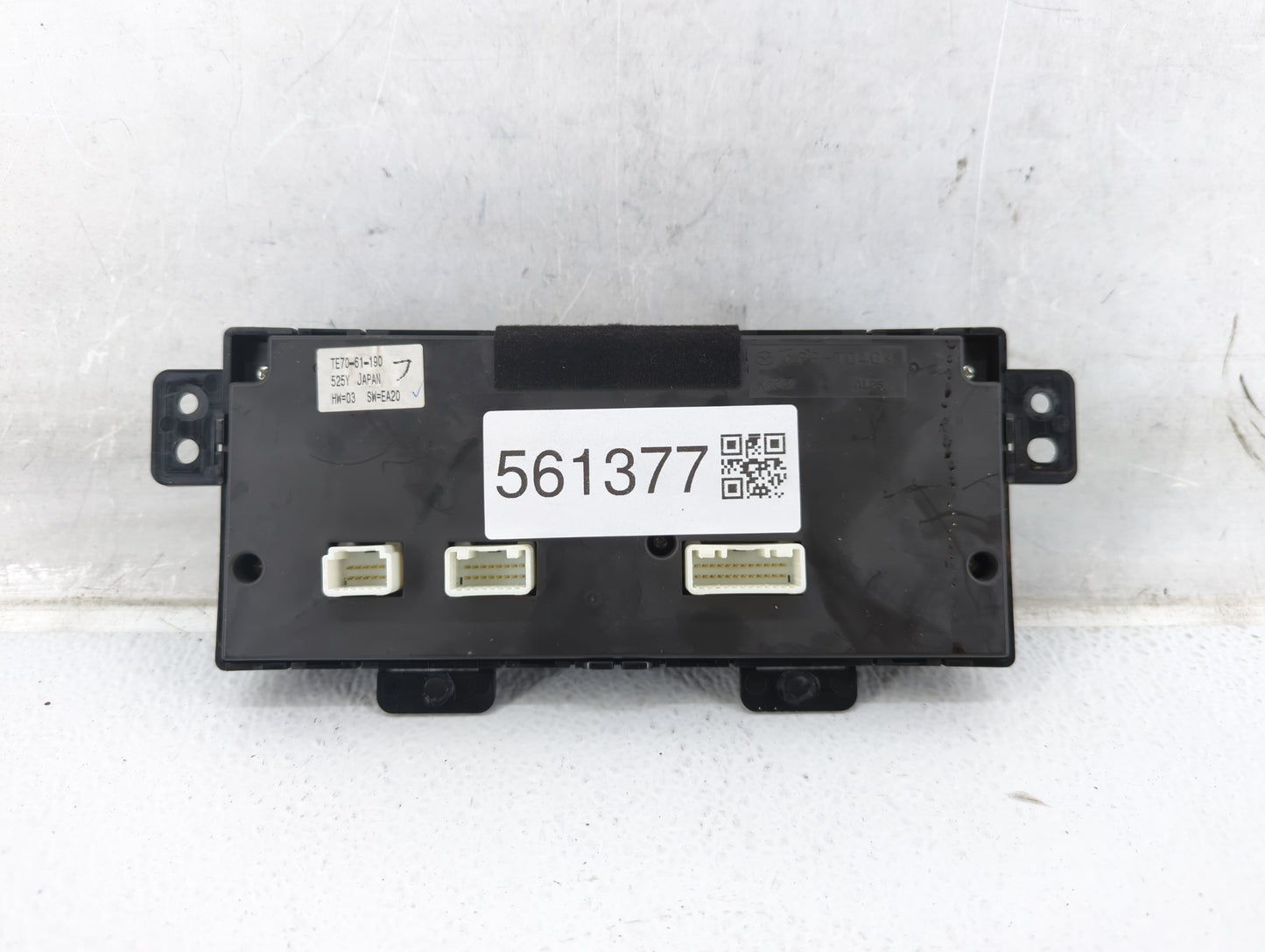2010-2015 Mazda Cx-9 Climate Control Module Temperature AC/Heater Replacement P/N:TE70-61-190 Fits OEM Used Auto Parts - Oem