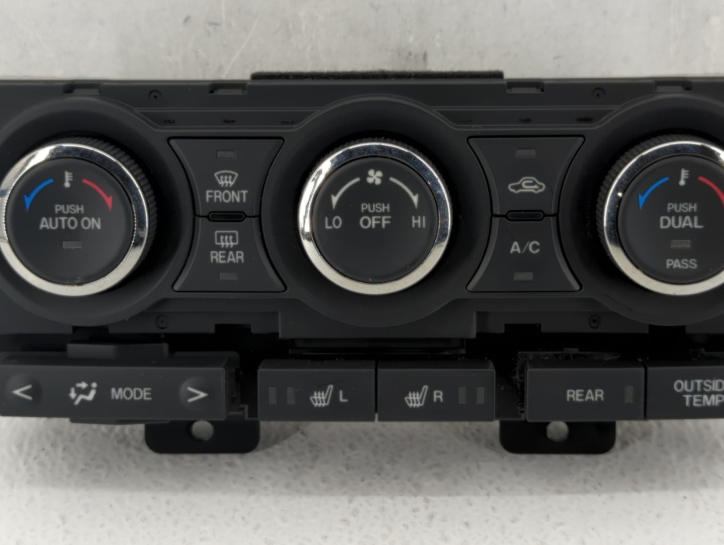 2010-2015 Mazda Cx-9 Climate Control Module Temperature AC/Heater Replacement P/N:TE70-61-190 Fits OEM Used Auto Parts - Oem