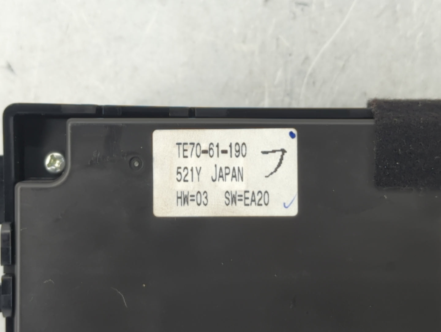 2010-2015 Mazda Cx-9 Climate Control Module Temperature AC/Heater Replacement P/N:TE70-61-190 Fits OEM Used Auto Parts - Oem