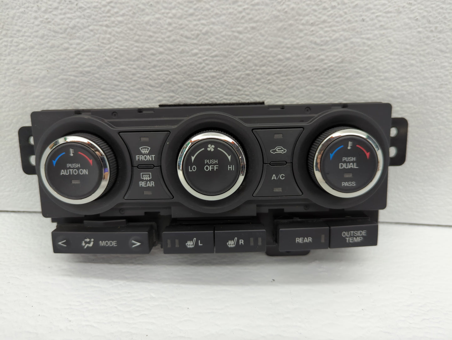 2010-2015 Mazda Cx-9 Climate Control Module Temperature AC/Heater Replacement P/N:TE70-61-190 Fits OEM Used Auto Parts - Oem