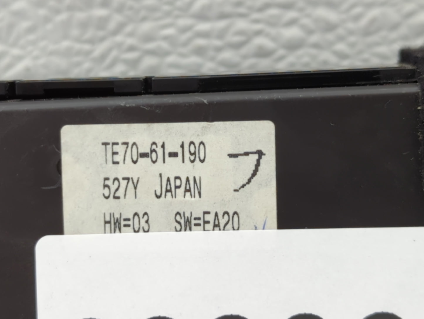 2010-2015 Mazda Cx-9 Climate Control Module Temperature AC/Heater Replacement P/N:TE70-61-190 Fits OEM Used Auto Parts - Oem