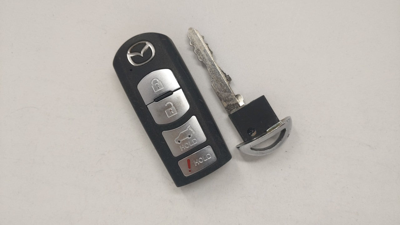 2012-2015 Mazda Cx-9 Keyless Entry Remote Wazx1t763ske11a04 4 Buttons Suv - Oemusedautoparts1.com