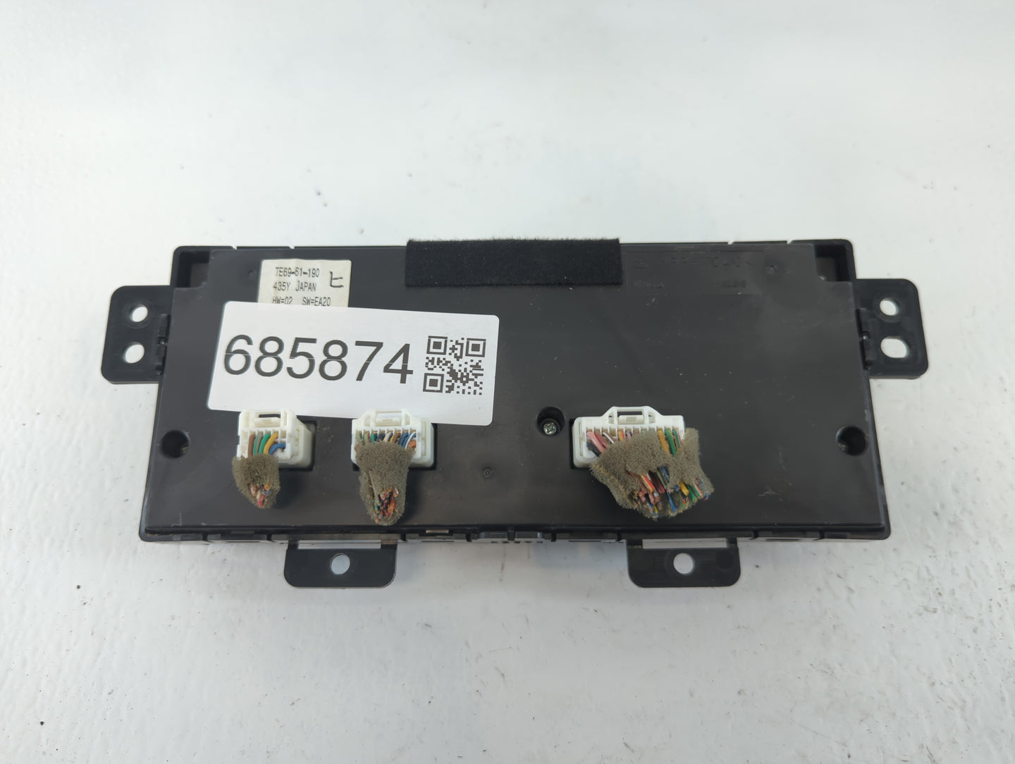 2010-2015 Mazda Cx-9 Climate Control Module Temperature AC/Heater Replacement P/N:TE69-61 190 Fits OEM Used Auto Parts - Oem