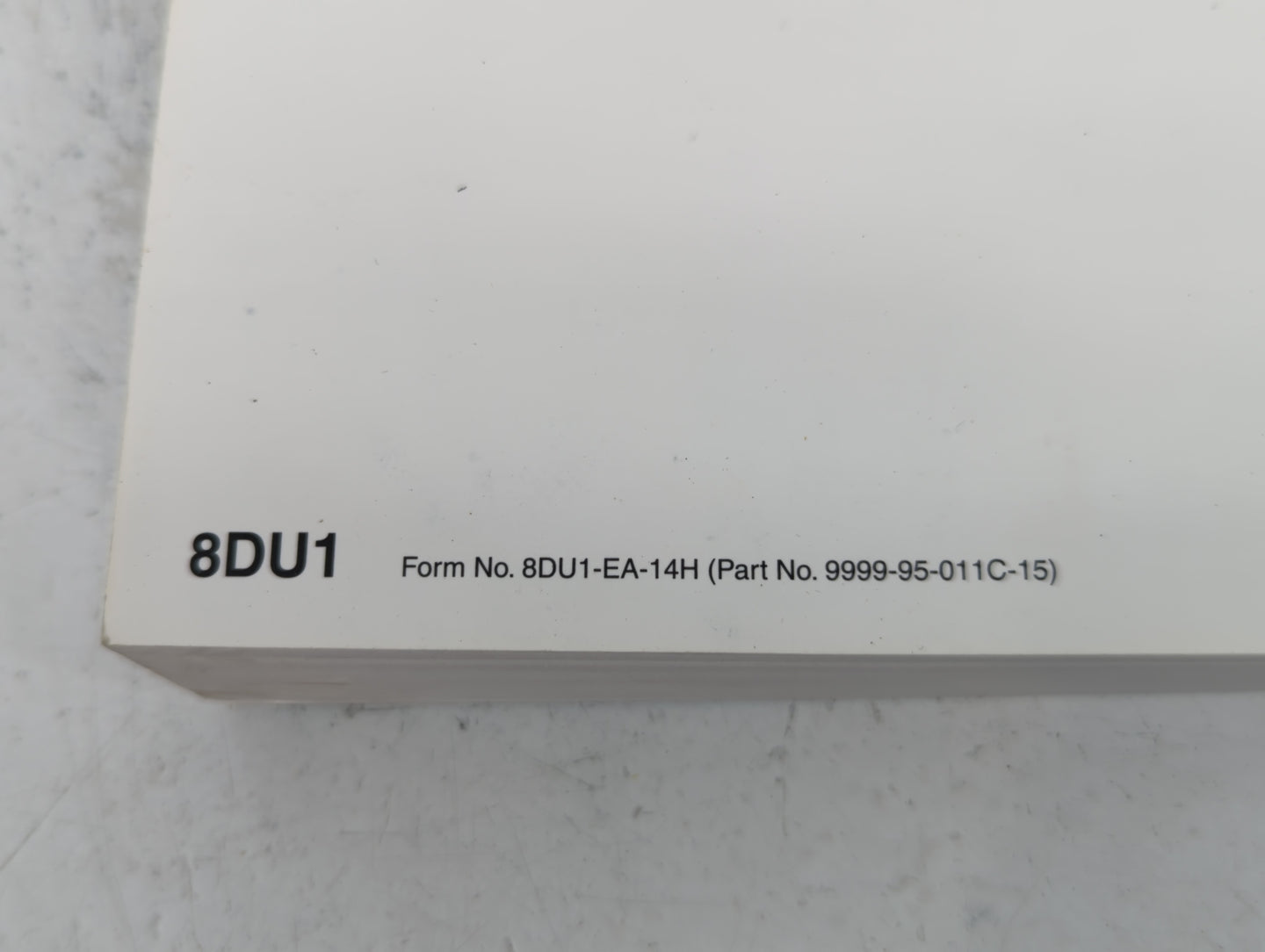 2015 Mazda Cx-9 Owners Manual Book Guide P/N:9999-95-011C-15 OEM Used Auto Parts - Oemusedautoparts1.com