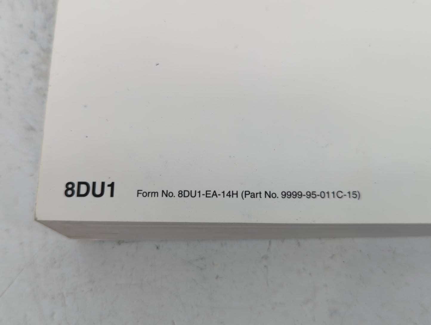 2015 Mazda Cx-9 Owners Manual Book Guide P/N:9999-95-011C-15 OEM Used Auto Parts - Oemusedautoparts1.com