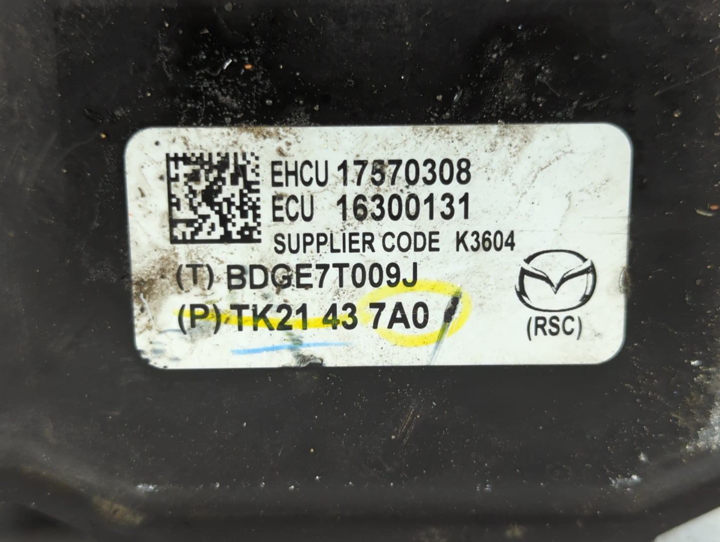 2013-2015 Mazda Cx-9 ABS Pump Control Module Replacement P/N:TK21 43 7A0 Fits Fits 2013 2014 2015 OEM Used Auto Parts - Oemu