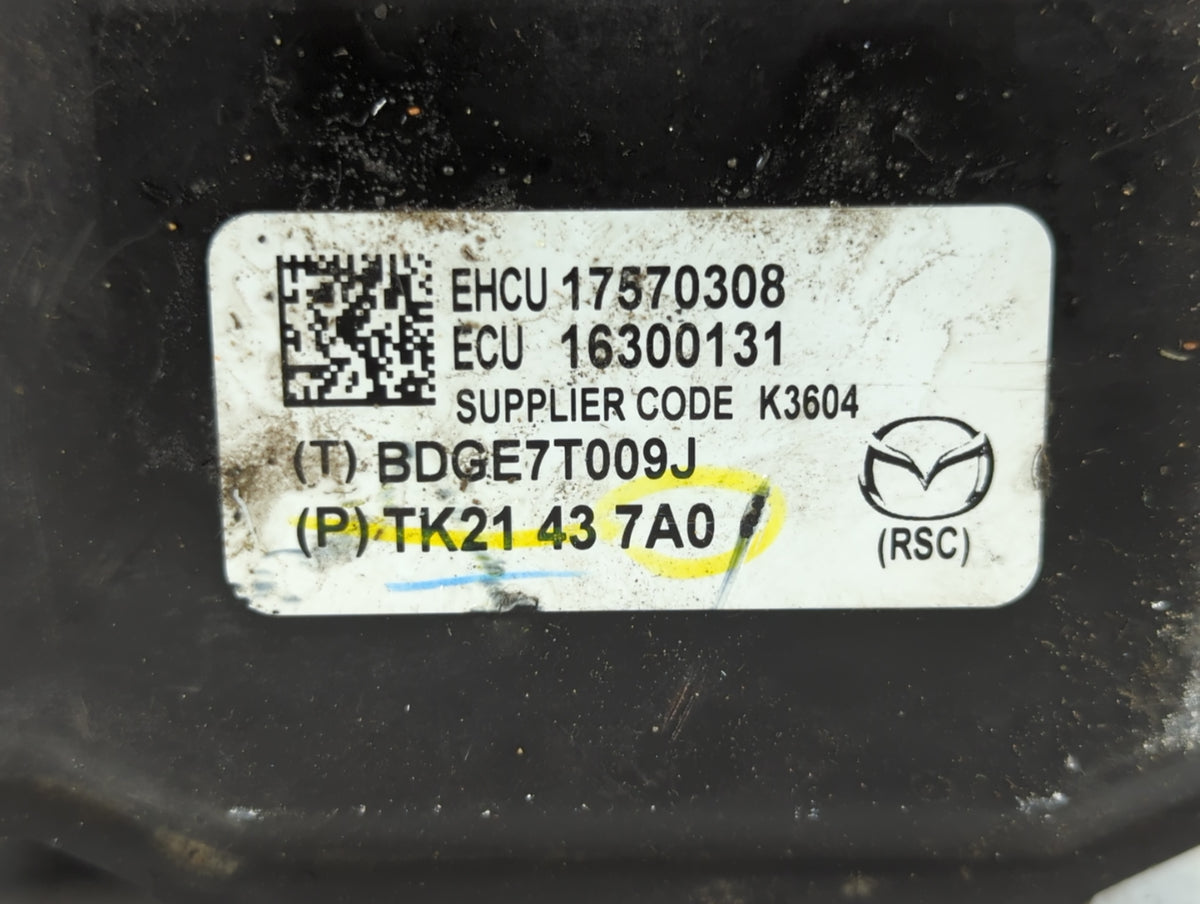 2013-2015 Mazda Cx-9 Anti-Lock Brake ABS Pump Module Actuator OEM P/N:TK21 43 7A0 Fits Fits 2013 2014 2015 OEM Used Auto Par