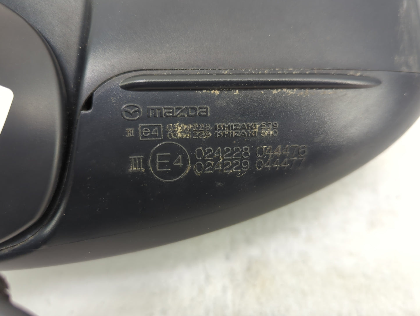 2015 Mazda Mazda3 Passenger Side View Mirror - Right Door Mirror OEM Used - Oemusedautoparts1.com
