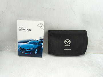 2015 Mazda Mazda3 Owners Manual Book Guide P/N:8DX6-EA-14F 9999-95-038C-15 OEM Used Auto Parts - Oemusedautoparts1.com