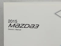 2015 Mazda Mazda3 Owners Manual Book Guide P/N:8DX6-EA-14F 9999-95-038C-15 OEM Used Auto Parts - Oemusedautoparts1.com