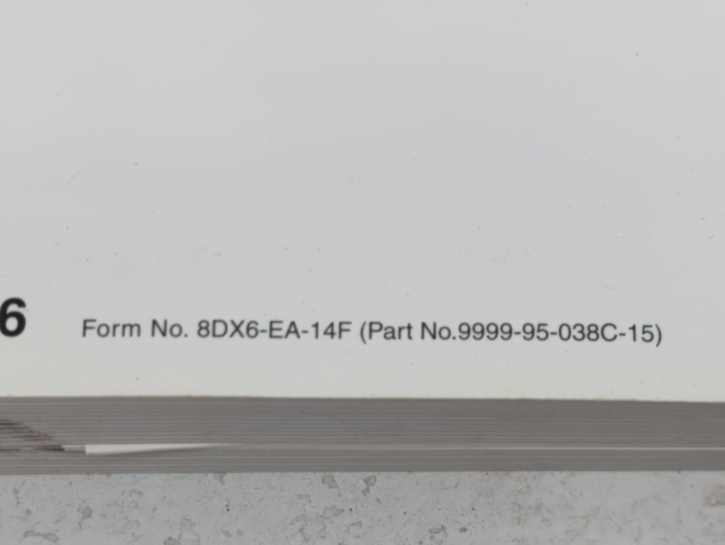 2015 Mazda Mazda3 Owners Manual Book Guide P/N:8DX6-EA-14F 9999-95-038C-15 OEM Used Auto Parts - Oemusedautoparts1.com