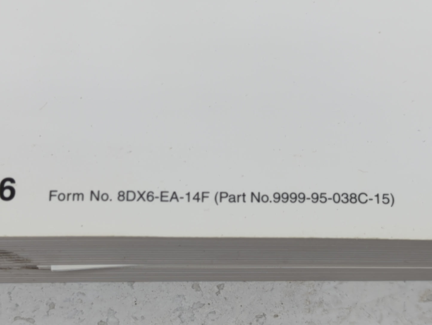 2015 Mazda Mazda3 Owners Manual Book Guide P/N:8DX6-EA-14F 9999-95-038C-15 OEM Used Auto Parts - Oemusedautoparts1.com