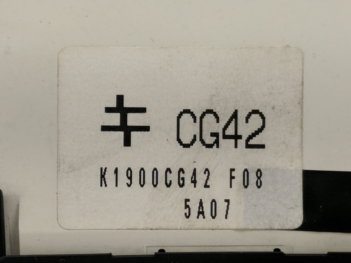 2015 Mazda Mazda5 Climate Control Module Temperature AC/Heater Replacement P/N:K1900CG42 CG42 Fits Fits 2012 2013 2014 2016 