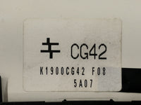 2015 Mazda Mazda5 Climate Control Module Temperature AC/Heater Replacement P/N:K1900CG42 CG42 Fits Fits 2012 2013 2014 2016 