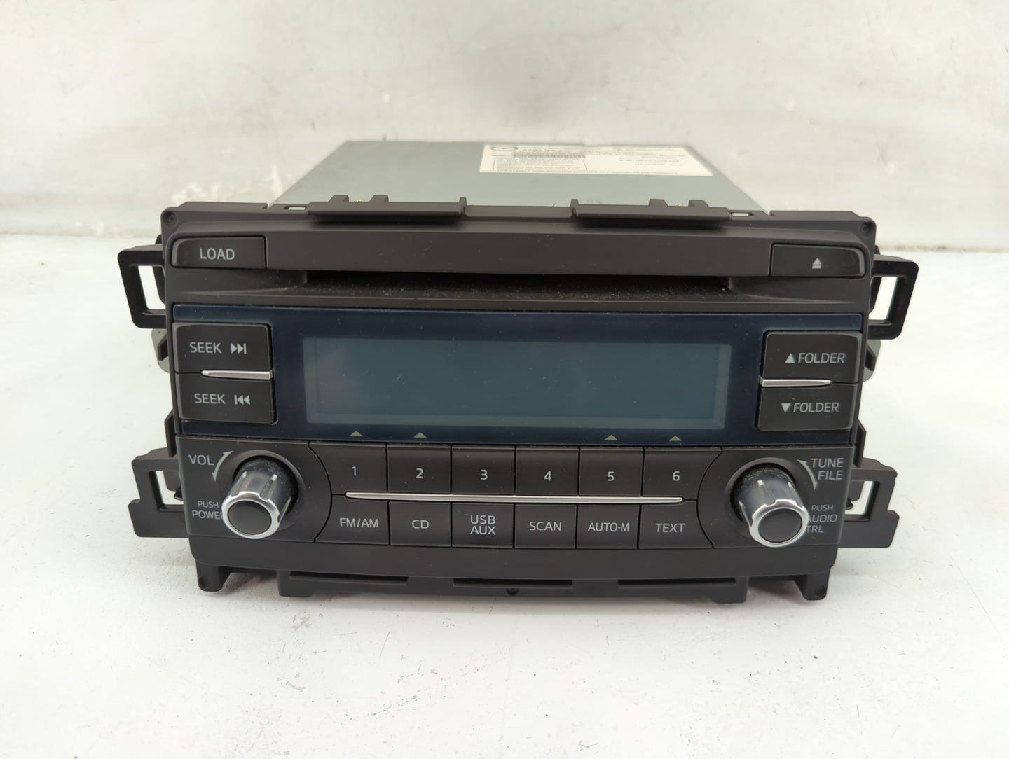 2015 Mazda Mazda6 Radio AM FM Cd Player Receiver Replacement P/N:CQ-JM42E0JM GJR9-66-9R0A, 16700104 Fits Fits 2014 OEM Used 