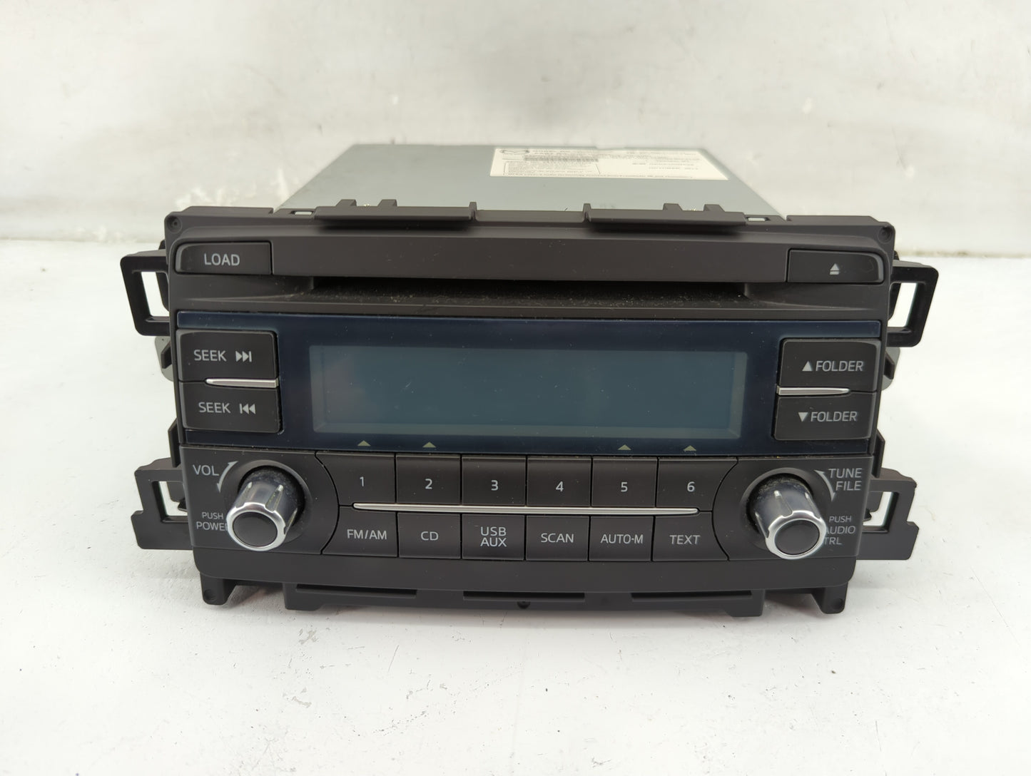 2015 Mazda Mazda6 Radio AM FM Cd Player Receiver Replacement P/N:CQ-JM42E0JM GJR9-66-9R0A, 16700104 Fits Fits 2014 OEM Used 