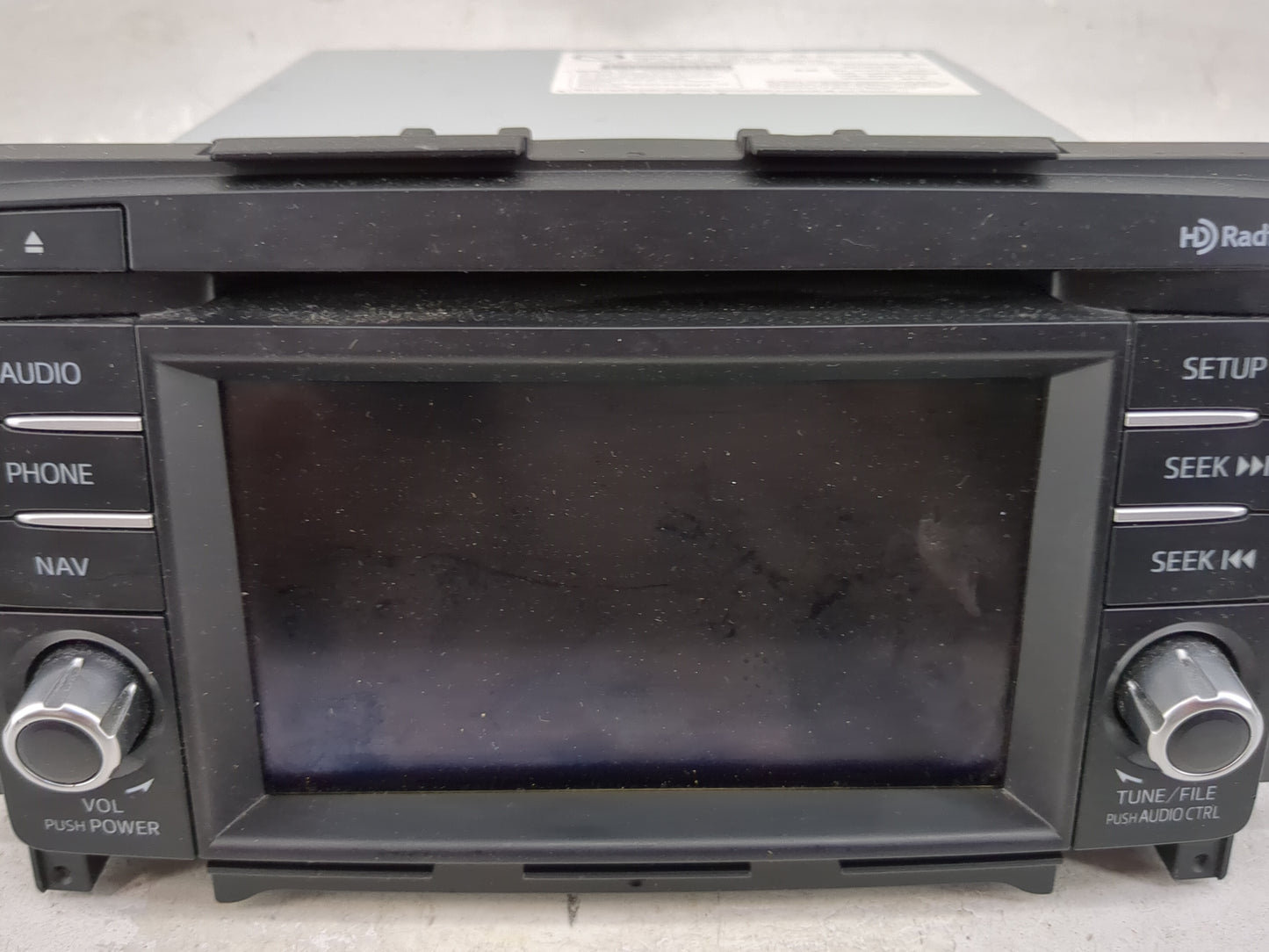 2015 Mazda Mazda6 Radio AM FM Cd Player Receiver Replacement P/N:CV-VM42E1JMA GJS2 66 DV0B, 16730129 Fits OEM Used Auto Part