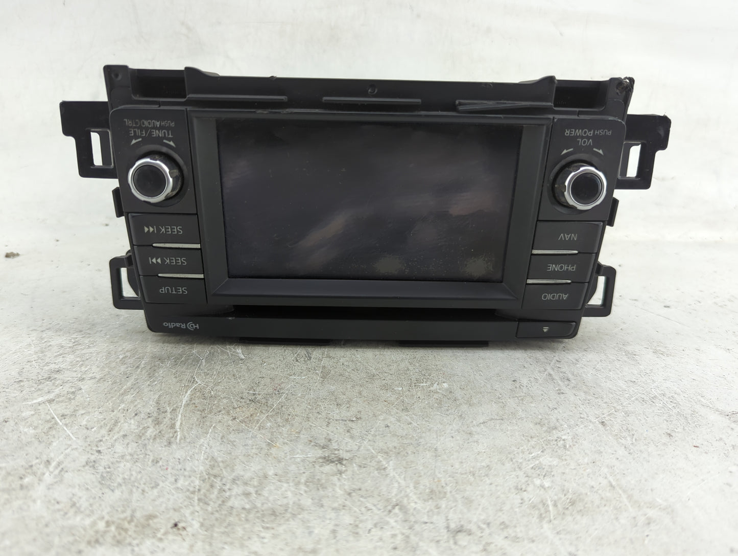 2015 Mazda Mazda6 Radio AM FM Cd Player Receiver Replacement P/N:BHV-VM42E1JMA GJS266DV0B, 492703L0129 Fits Fits 2014 OEM Us