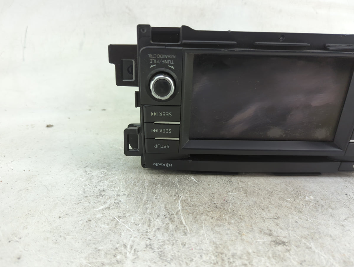 2015 Mazda Mazda6 Radio AM FM Cd Player Receiver Replacement P/N:BHV-VM42E1JMA GJS266DV0B, 492703L0129 Fits Fits 2014 OEM Us