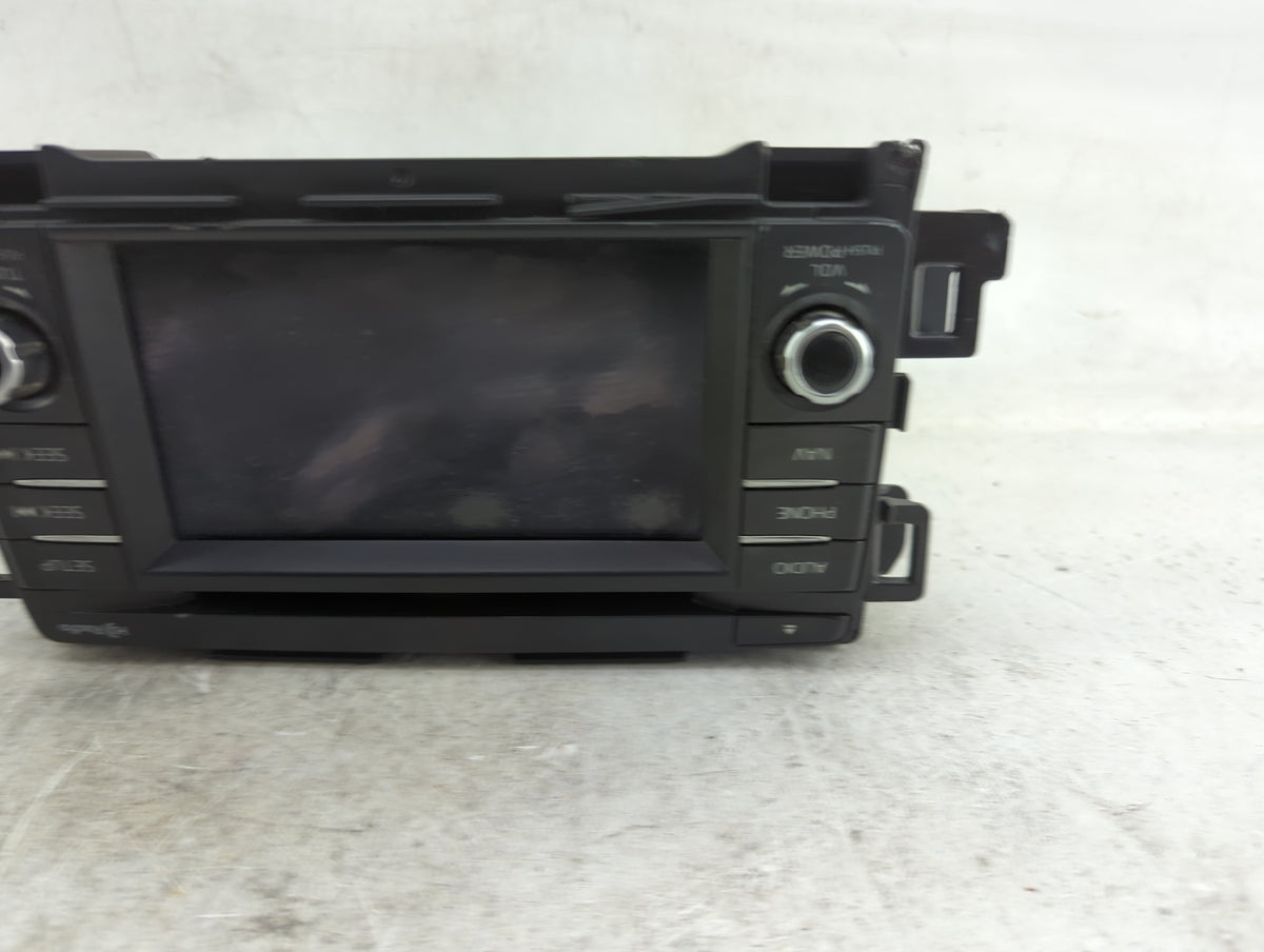 2015 Mazda Mazda6 Radio AM FM Cd Player Receiver Replacement P/N:BHV-VM42E1JMA GJS266DV0B, 492703L0129 Fits Fits 2014 OEM Us