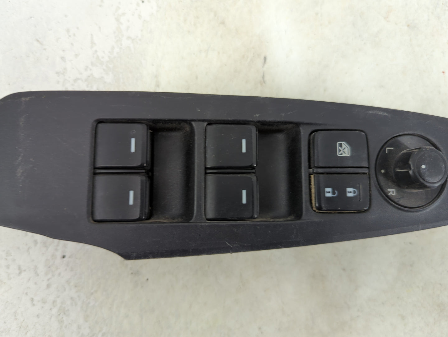 2015 Mazda Mazda6 Master Power Window Switch Replacement Driver Side Left Fits OEM Used Auto Parts - Oemusedautoparts1.com