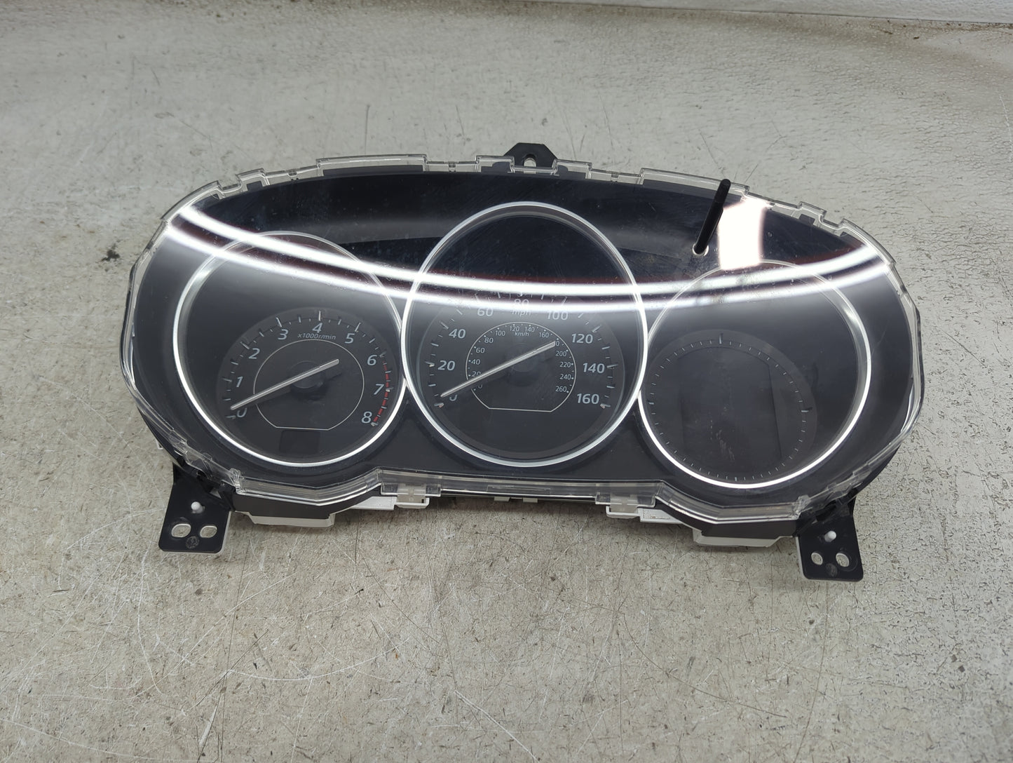 2015 Mazda Mazda6 Instrument Cluster Speedometer Gauges P/N:GLK2 0700124 Miles: Fits OEM Used Auto Parts - Oemusedautoparts1
