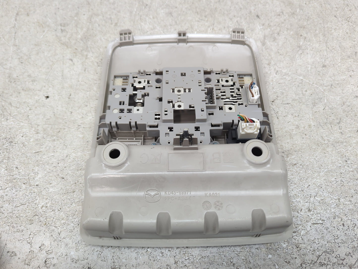 Mazda Mazda6 Overhead Roof Console Tan - Oemusedautoparts1.com