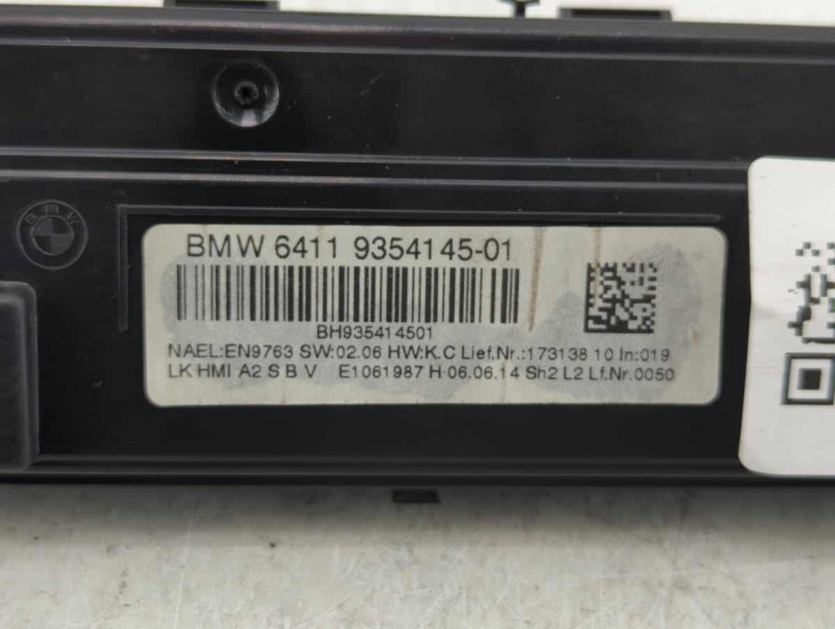 2015 Mercedes-Benz 320 Climate Control Module Temperature AC/Heater Replacement P/N:6411 93541 45-01 Fits Fits 2014 OEM Used