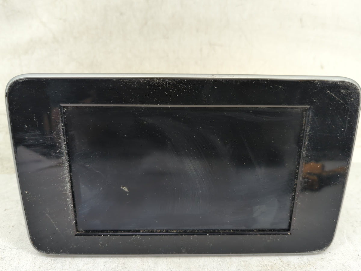 2015 Mercedes-benz C-class Information Radio Display Screen Black - Oemusedautoparts1.com