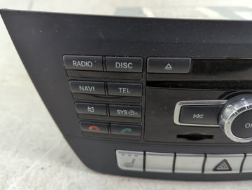 2015 Mercedes-Benz C-Class Radio AM FM Cd Player Receiver Replacement P/N:A2049009814 A2049018704, A2129025109 Fits Fits 2014 OEM Used Auto Parts