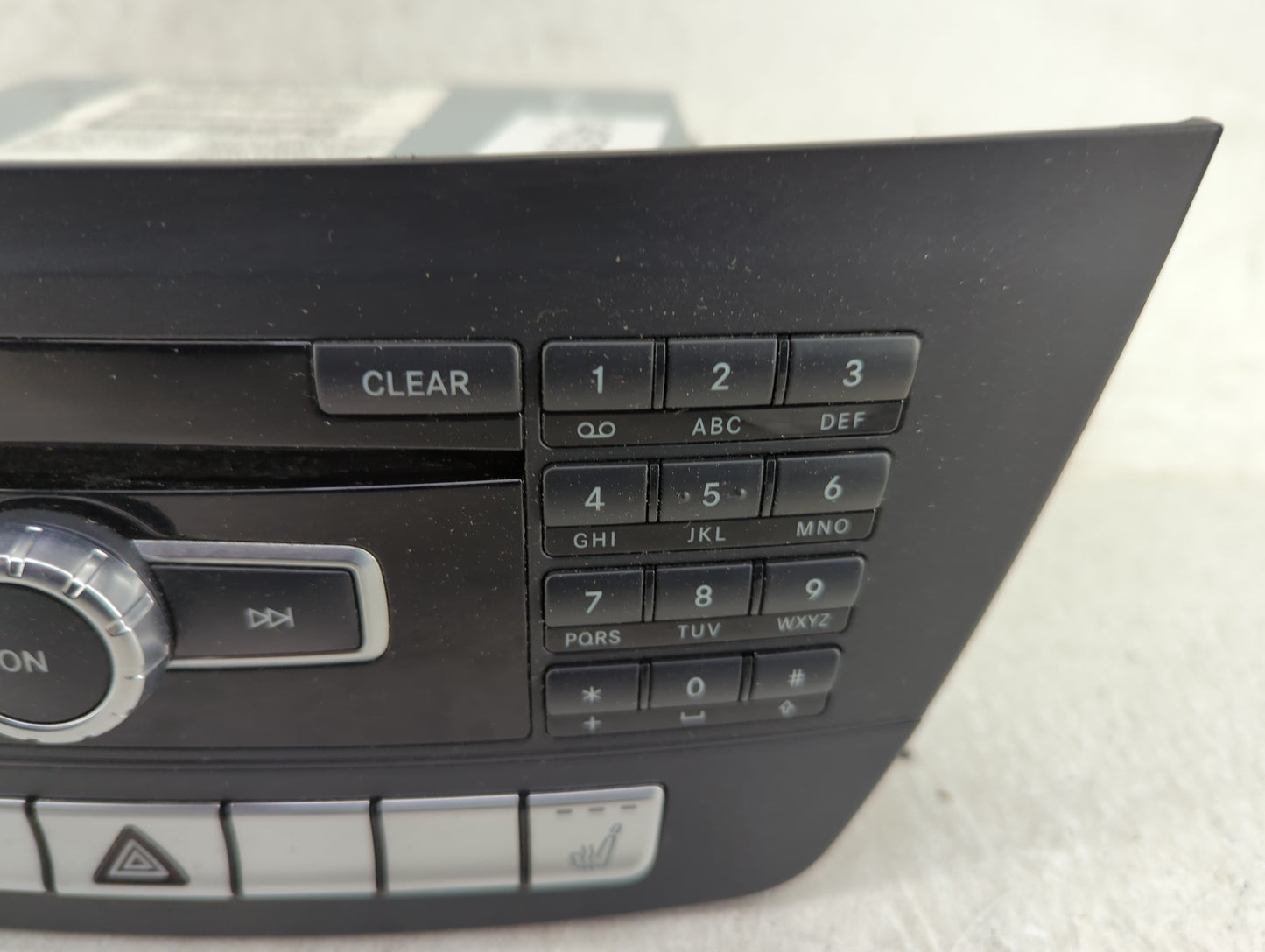 2015 Mercedes-Benz C-Class Radio AM FM Cd Player Receiver Replacement P/N:A2049009814 A2049018704, A2129025109 Fits Fits 201
