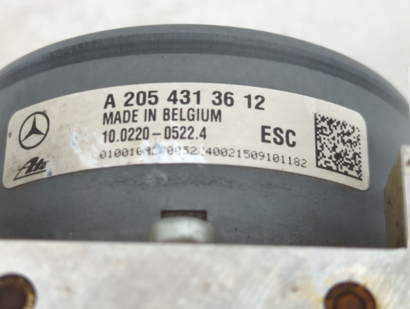 2015 Mercedes-Benz C-Class ABS Pump Control Module Replacement P/N:A2054313612 10.0220-0522.4, A2059012800, 10.0915.1539.3 F