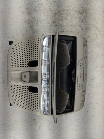 2015 Mercedes-benz C-class Overhead Roof Console Tan - Oemusedautoparts1.com