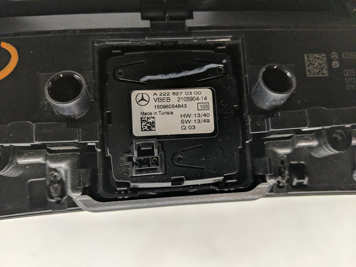Mercedes-benz C250 Radio Control Panel - Oemusedautoparts1.com