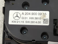 2015 Mercedes-Benz C250 Climate Control Module Temperature AC/Heater Replacement P/N:A 204 900 09 15 Fits Fits 2016 2017 201