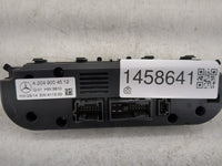 2015 Mercedes-Benz C250 Climate Control Module Temperature AC/Heater Replacement P/N:A 204 900 45 12 Fits Fits 2016 2017 201