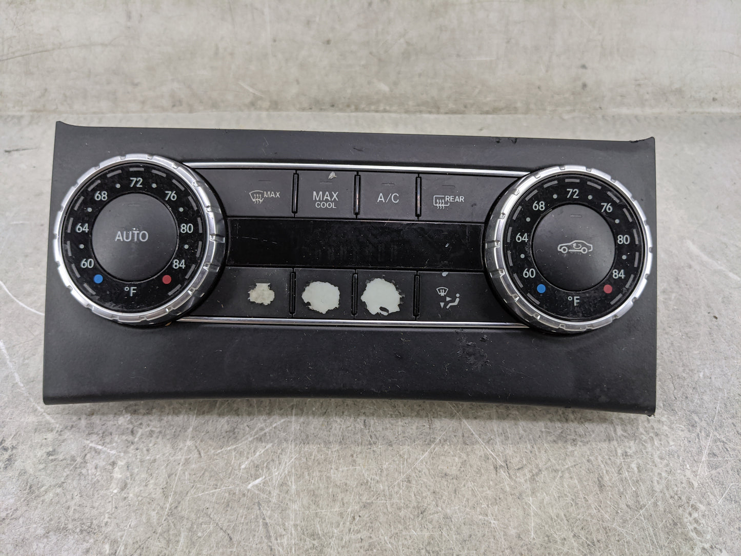 2015 Mercedes-Benz C250 Climate Control Module Temperature AC/Heater Replacement P/N:A2049004512 A2049002205 Fits OEM Used A