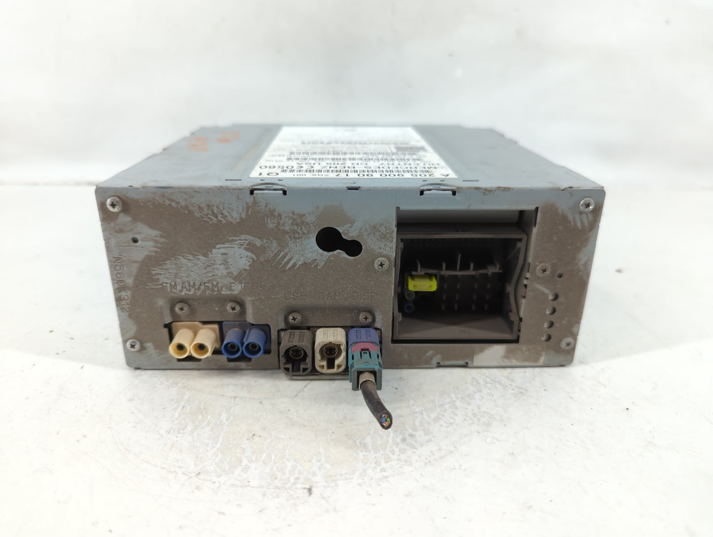 2014 Mercedes-Benz C300 Radio AM FM Cd Player Receiver Replacement P/N:A 205 900 90 17 Fits Fits 2015 OEM Used Auto Parts - 