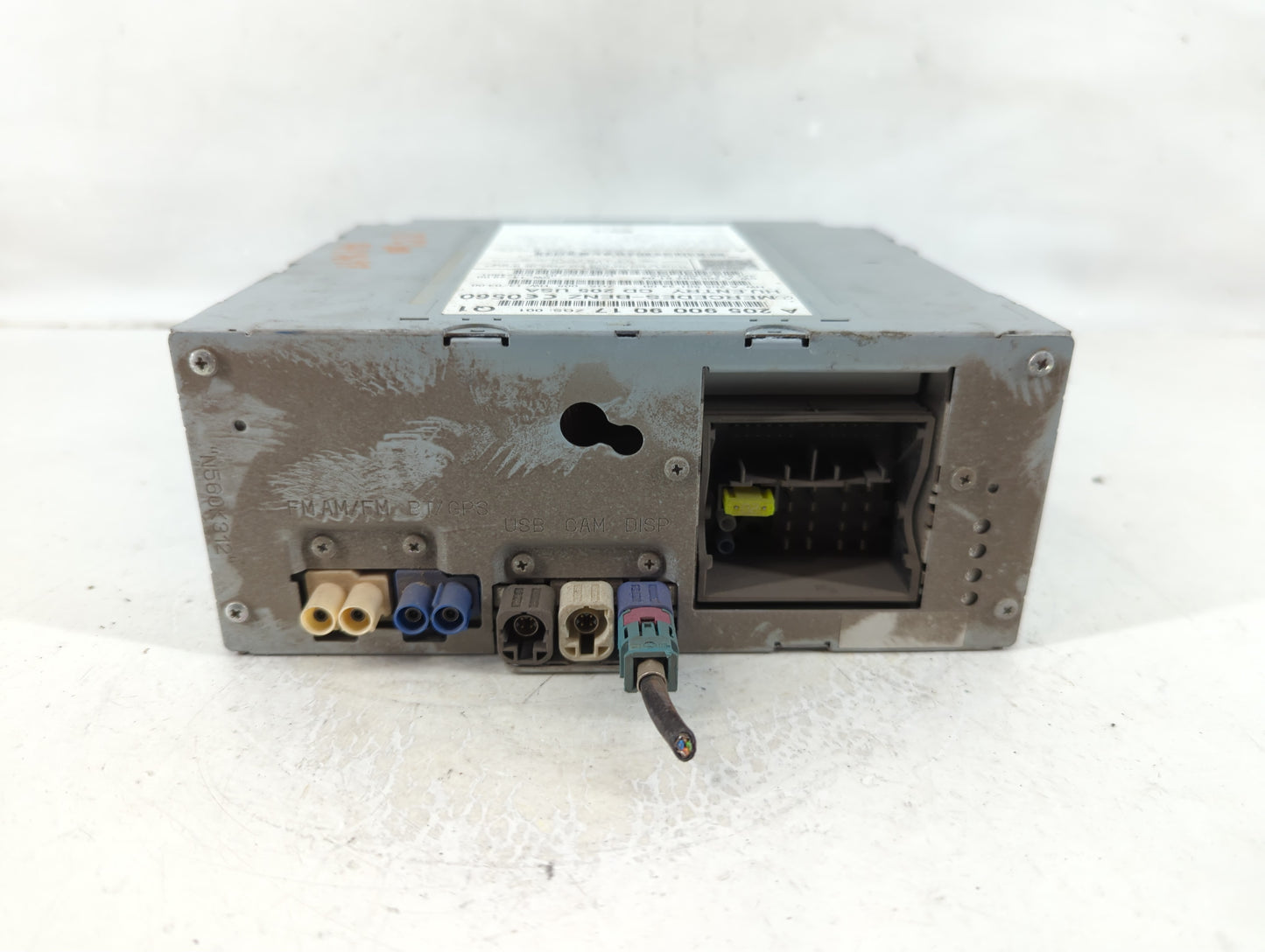 2014 Mercedes-Benz C300 Radio AM FM Cd Player Receiver Replacement P/N:A 205 900 90 17 Fits Fits 2015 OEM Used Auto Parts - 