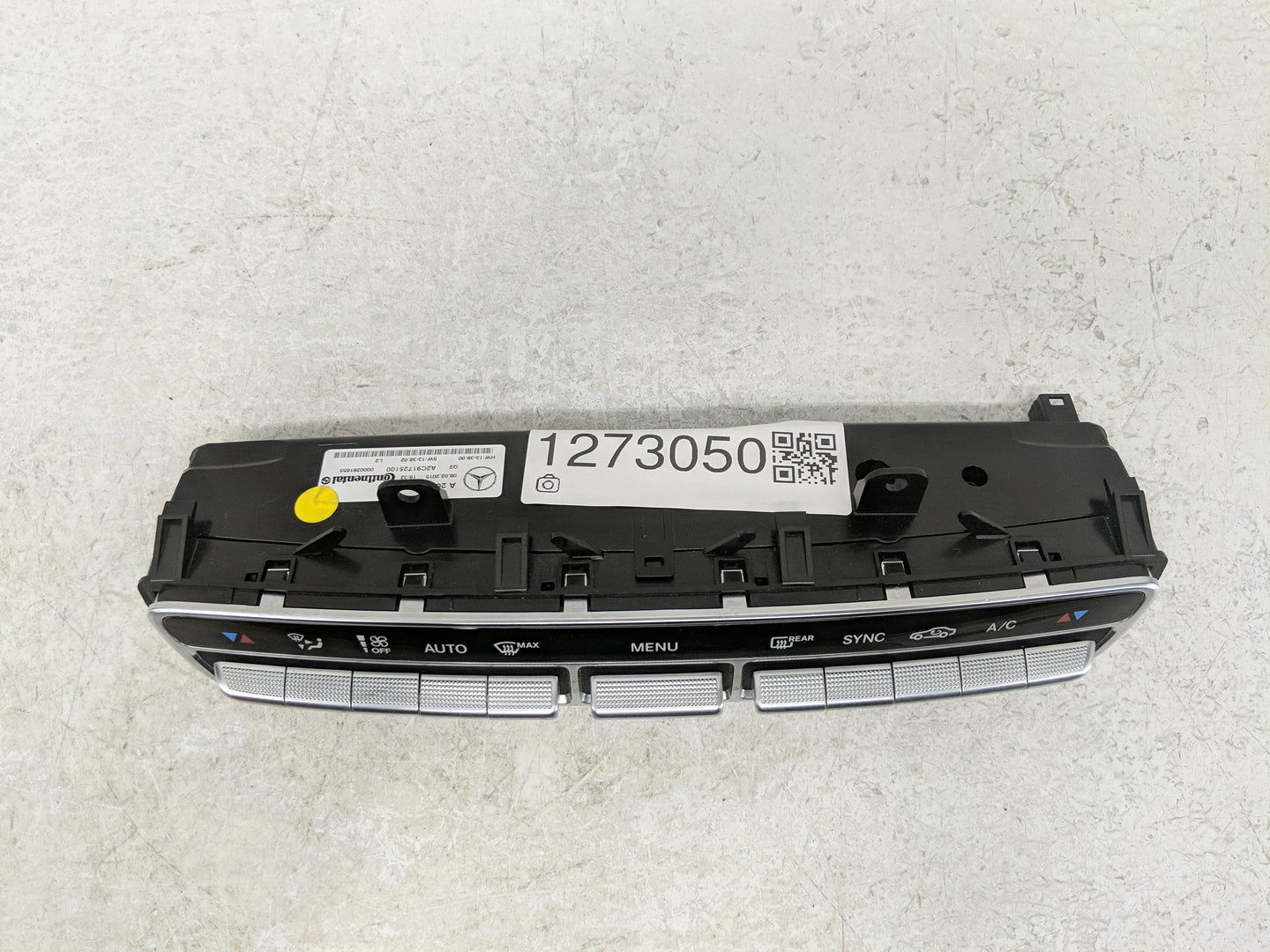 2015 Mercedes-Benz C300 Climate Control Module Temperature AC/Heater Replacement P/N:A2C91725100 A 205 905 81 05 Fits OEM Us