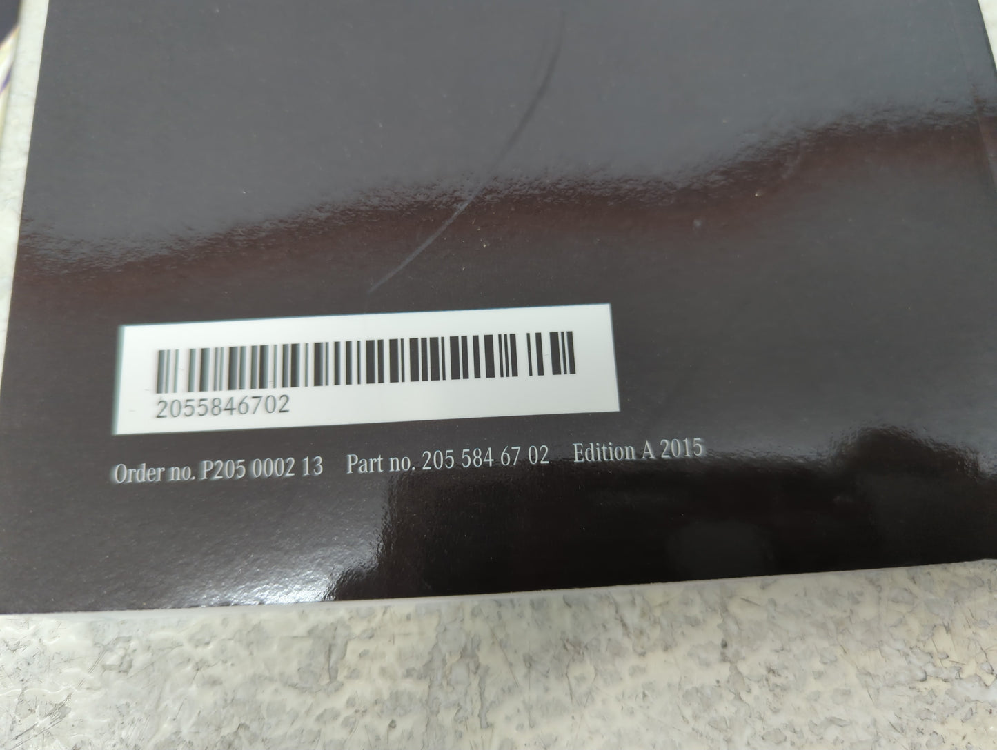 2015 Mercedes-Benz C300 Owners Manual Book Guide P/N:2055846702 OEM Used Auto Parts - Oemusedautoparts1.com