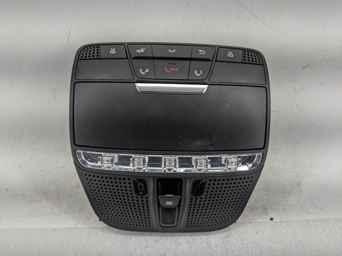 2015 Mercedes-benz C300 Overhead Roof Console - Oemusedautoparts1.com