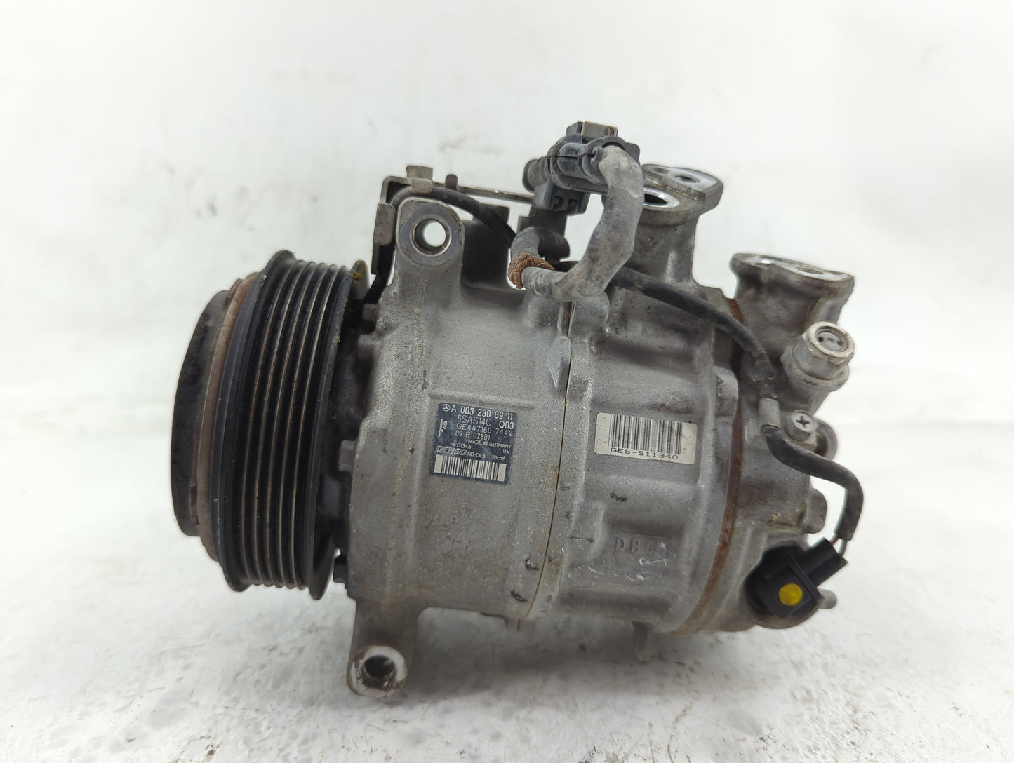2015-2017 Mercedes-benz C300 Air Conditioning A/c Ac Compressor Oem - Oemusedautoparts1.com