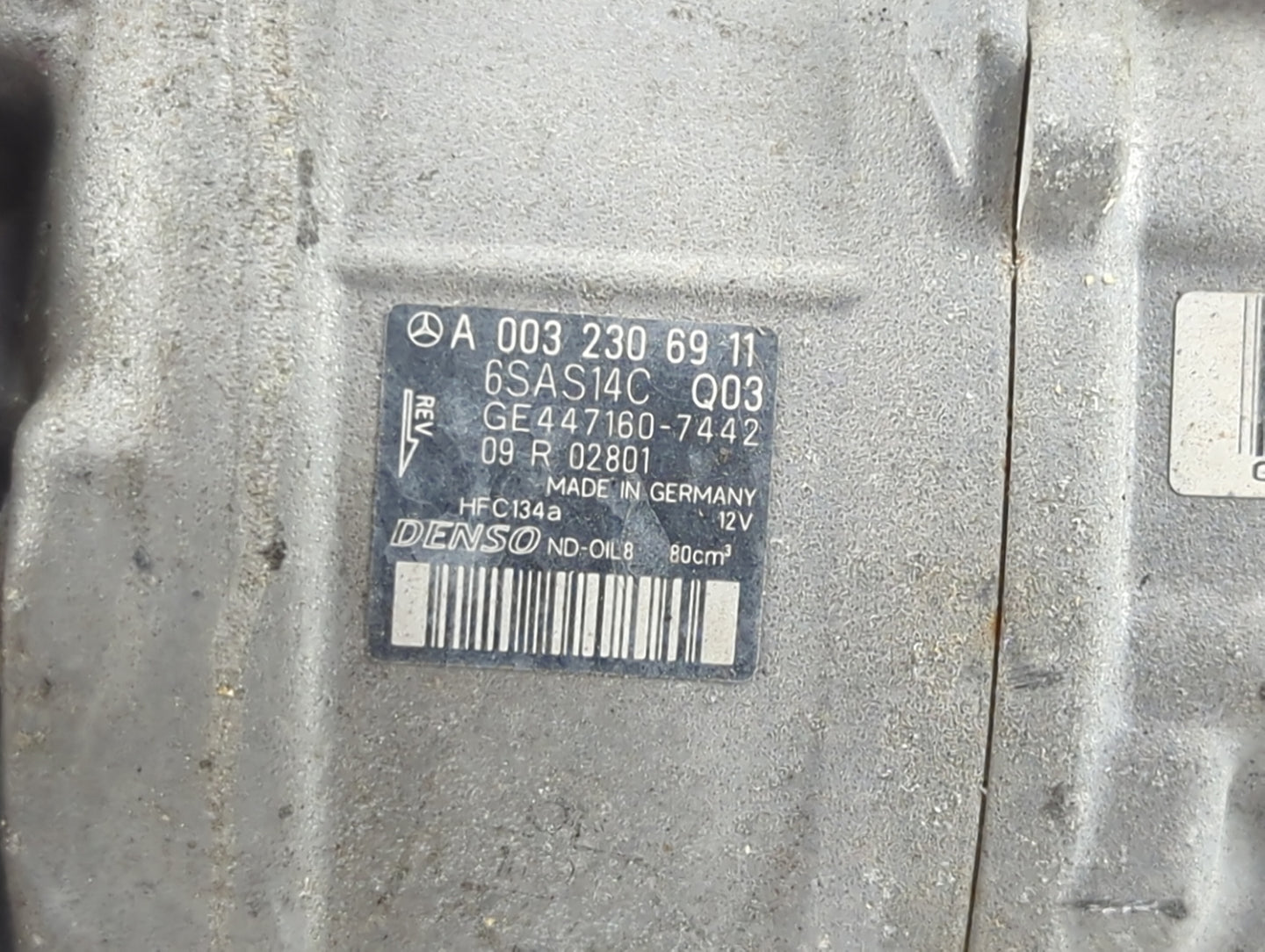 2015-2017 Mercedes-benz C300 Air Conditioning A/c Ac Compressor Oem - Oemusedautoparts1.com