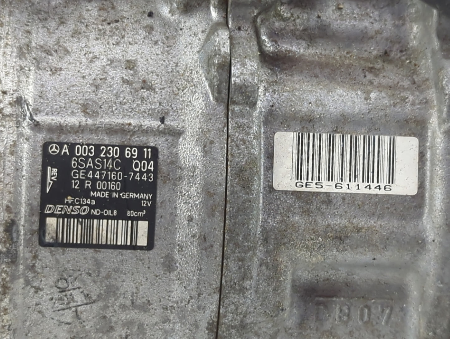 2015-2017 Mercedes-benz C300 Air Conditioning A/c Ac Compressor Oem - Oemusedautoparts1.com