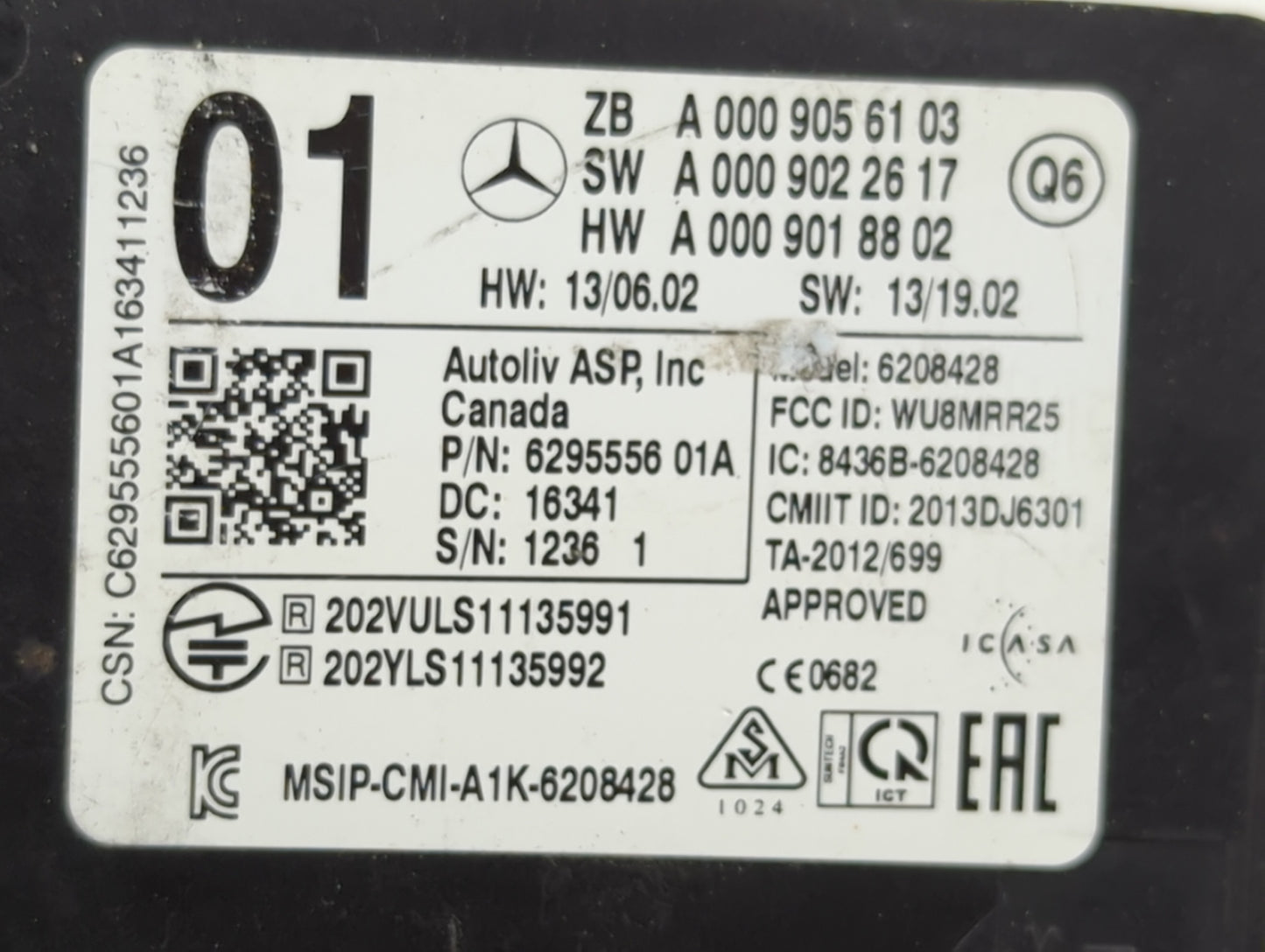 2015-2018 Mercedes-benz C300 Back Up Sensor Backup Camera 1460425 - Oemusedautoparts1.com