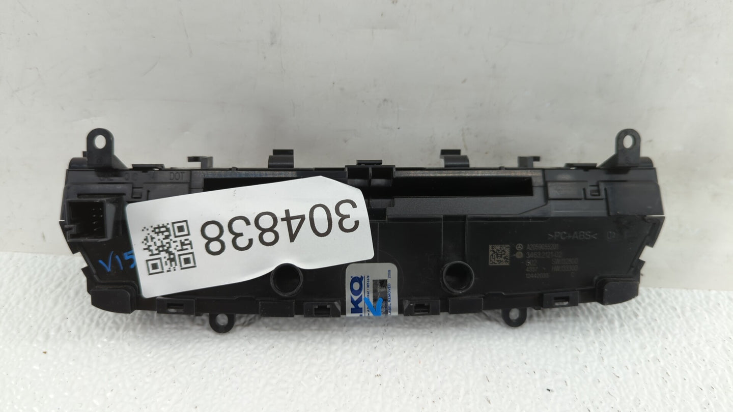 2015-2015 Mercedes-benz C300 Radio Control Panel - Oemusedautoparts1.com
