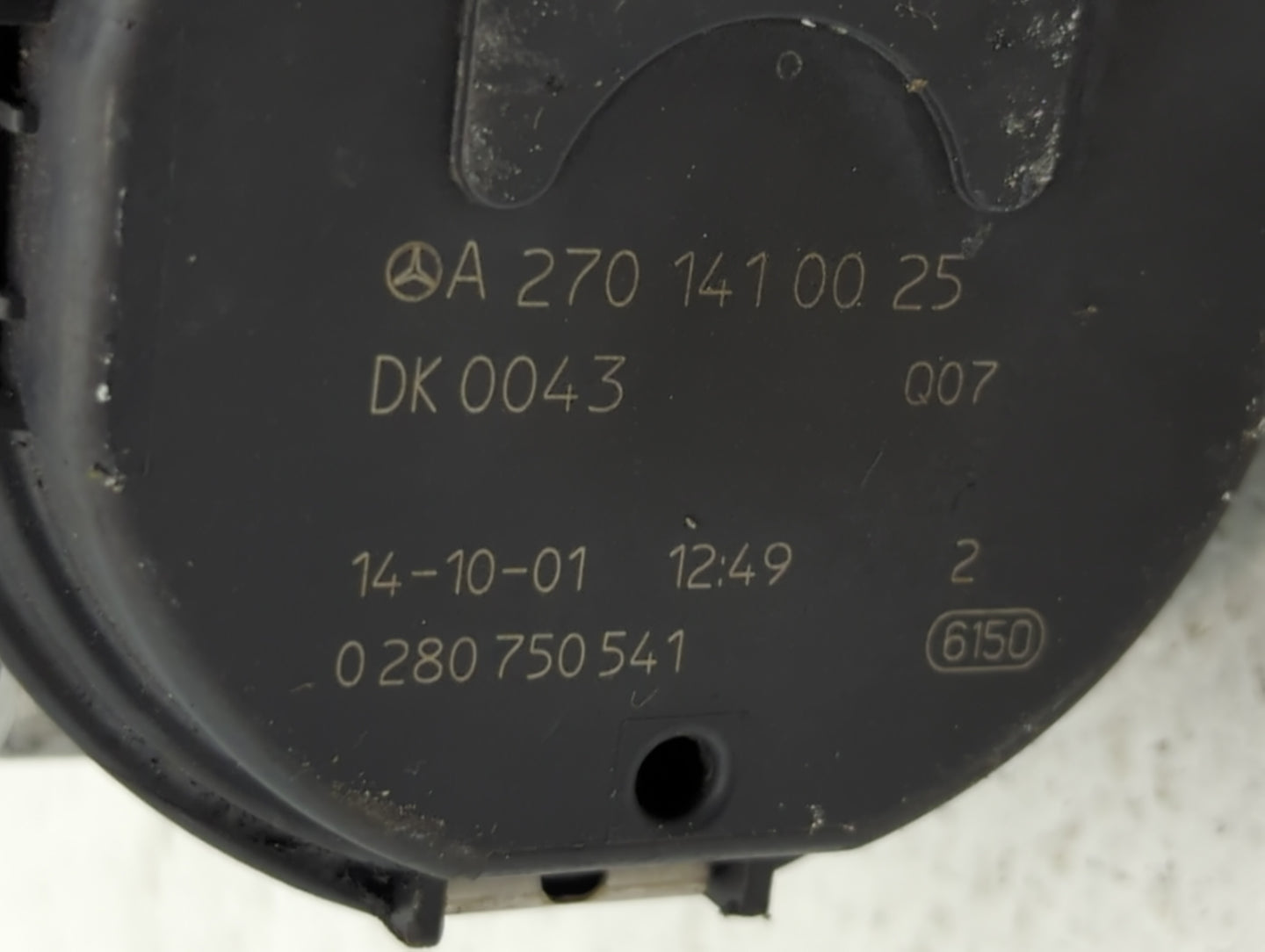 2015-2018 Mercedes-Benz C300 Throttle Body P/N:A 270 141 00 25 2701410025 Fits Fits 2013 2014 2015 2016 2017 2018 2019 2020 